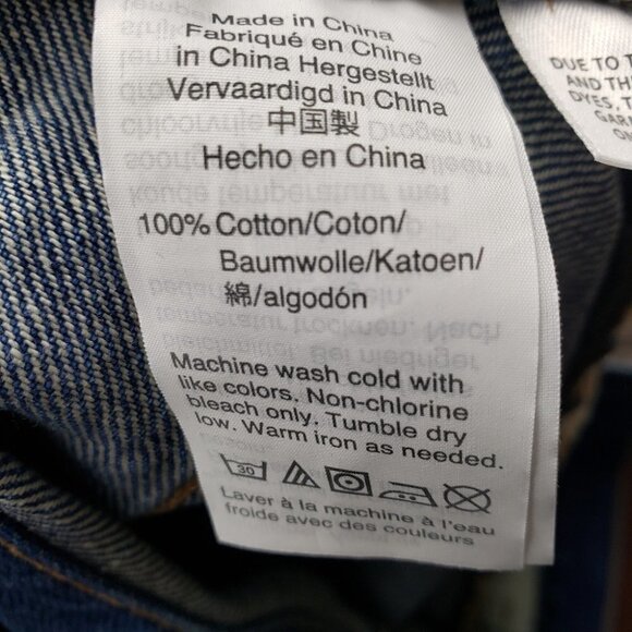 MADEWELL Denim-A-Line Polka Dot Micro and Ultra Mini Denim Skirt - Picture 9 of 11